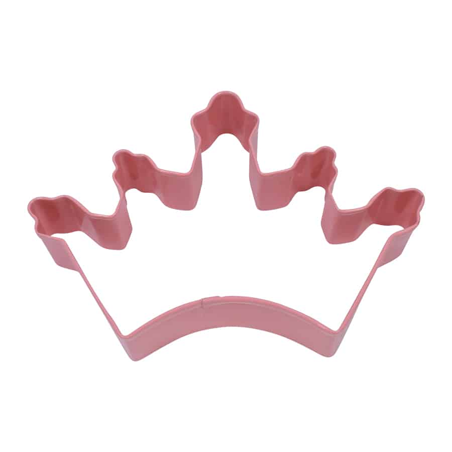 R&M - 5" Pink Coronation Crown Cookie Cutter