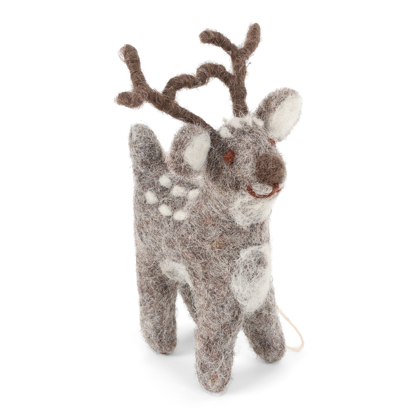 Gry & Sif - Cute Grey Felt Deer