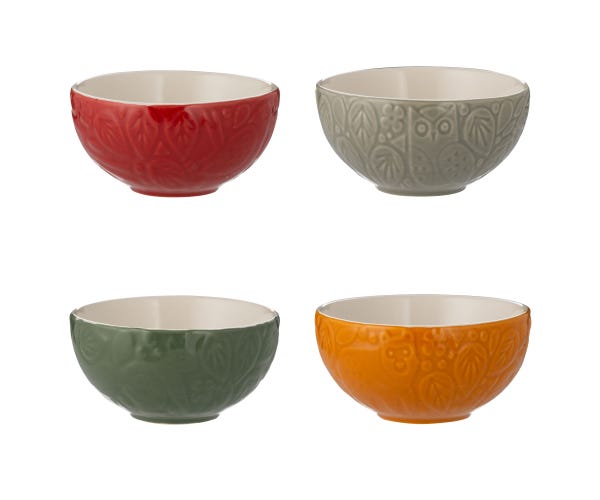 In the Forest Mini Bowl Set on a white background.
