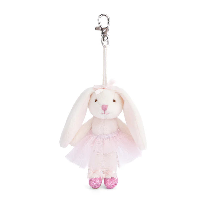 light pink Jayleen Bunny bag charm