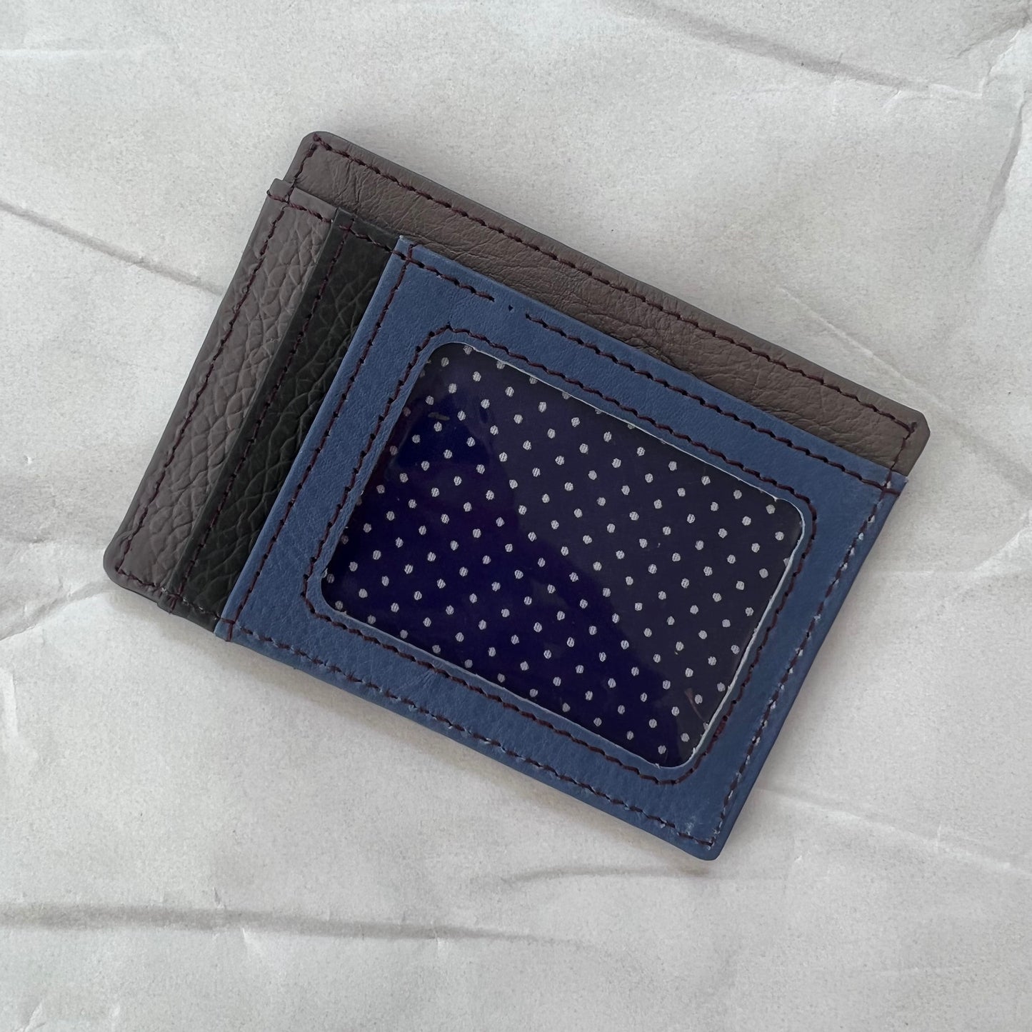 other side of granite Axel Card Slot Wallet