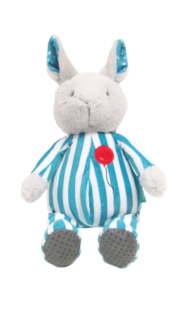 front view Goodnight Moon Pajama Bunny Beanbag on a white background