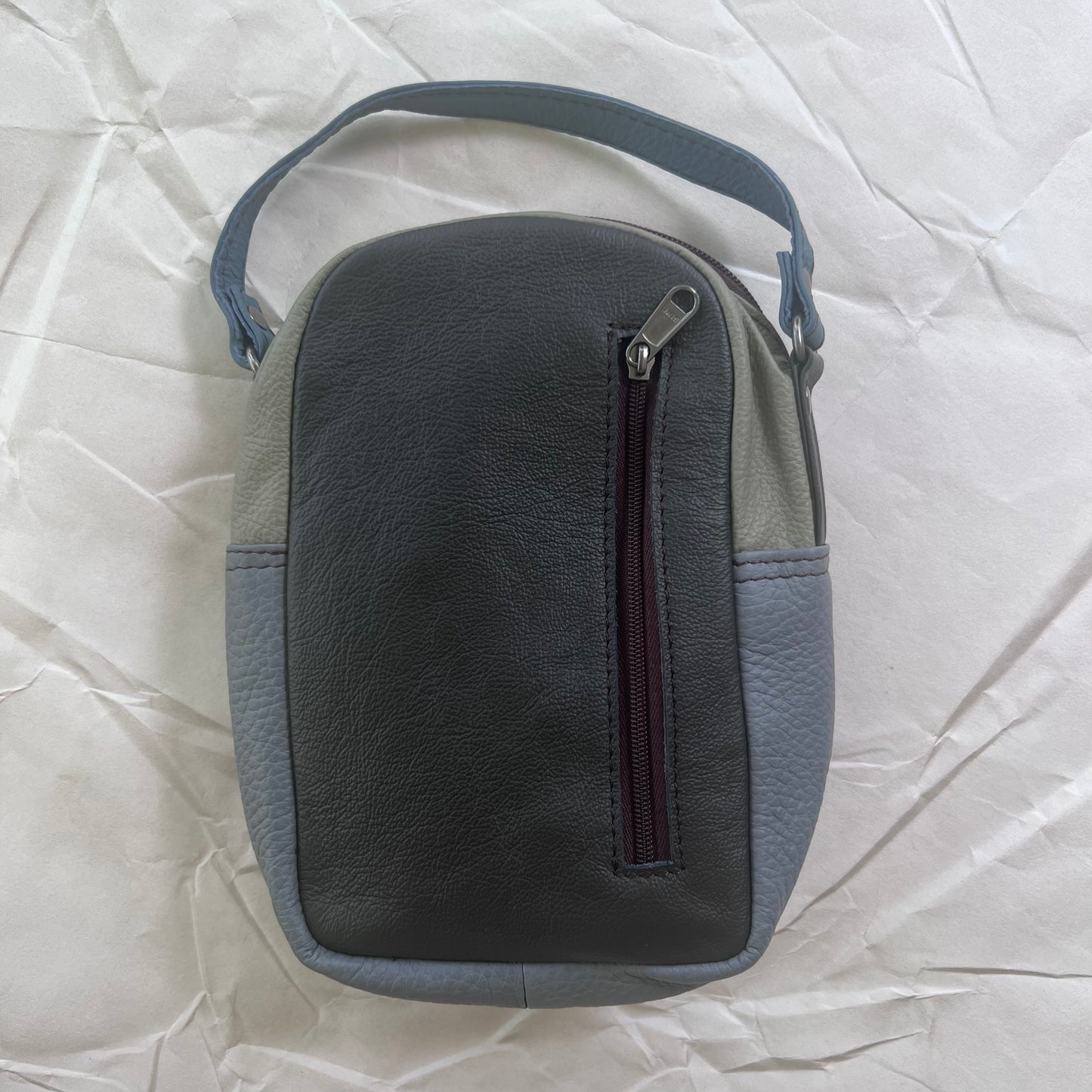 back view of cinnamon and honey Ruth Small Backpack Crossbody