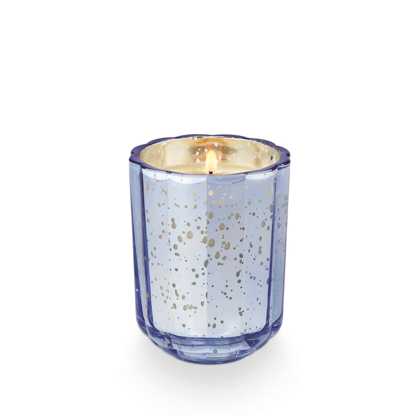 lit Citrus Crush Flourish Glass Candle
