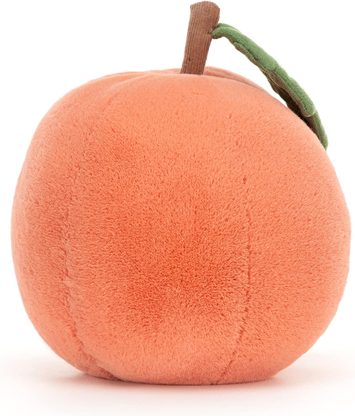 back view of Amuseable Peach Plush Toy.