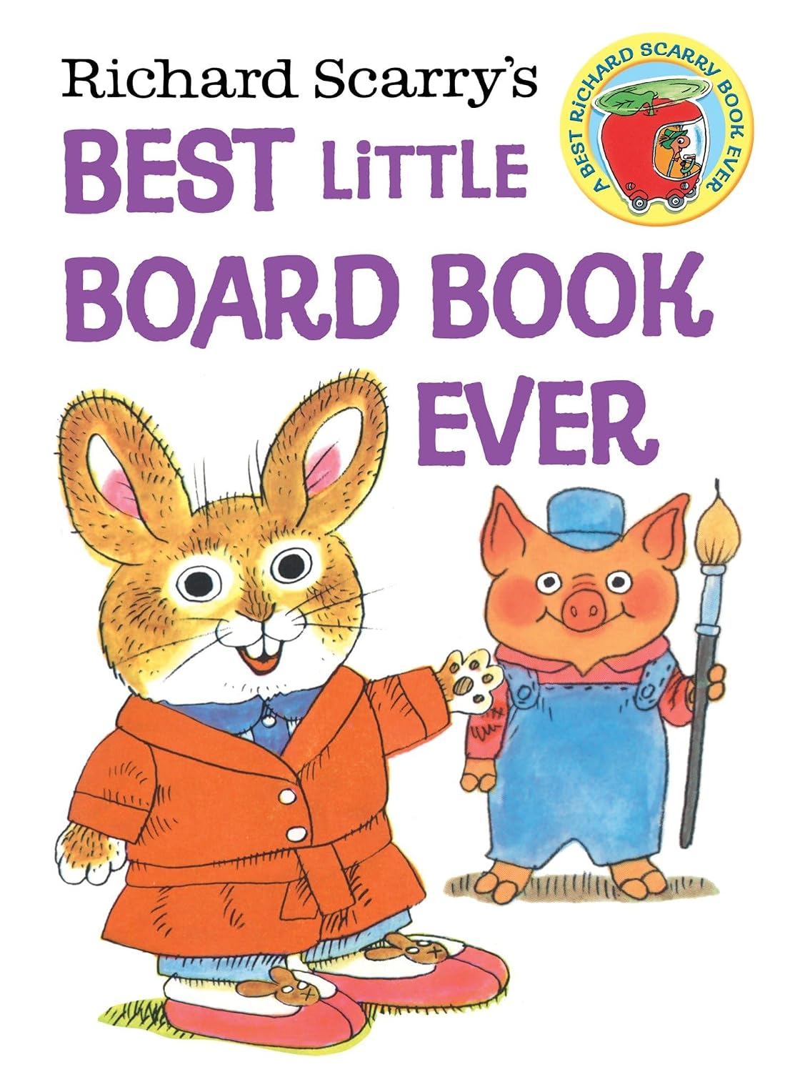 the book cover to Best Little Board Book Ever by Richard Scarry