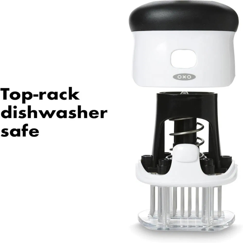 Bladed Meat Tenderizer opened showing internal parts