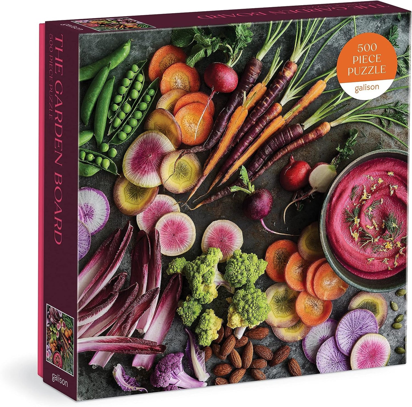 side view of puzzle box.