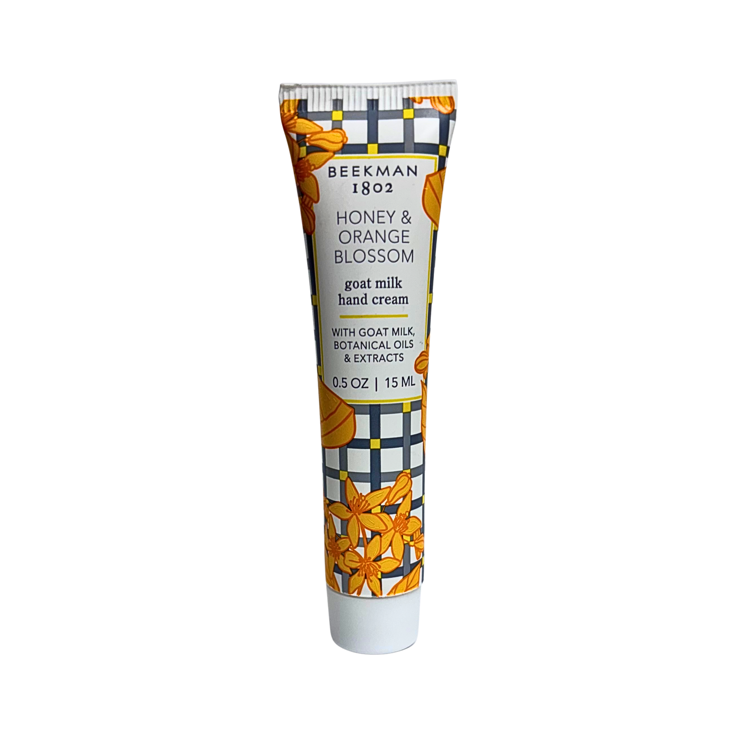 0.5 ounce tube of honey & orange blossom hand cream