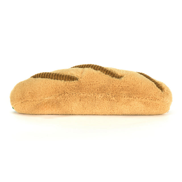 back view of caprese baguette plush toy