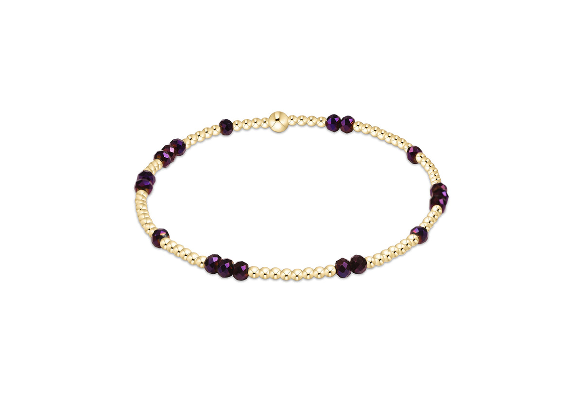 Gameday Flirty Hope Unwritten Bracelet in Purple