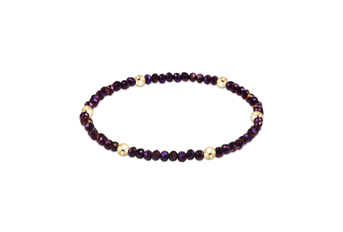Gameday Flirty Presence Bracelet in Purple