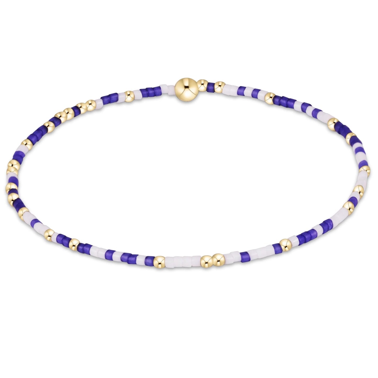 Extends Gameday Hope Unwritten Bracelet, Purple & White