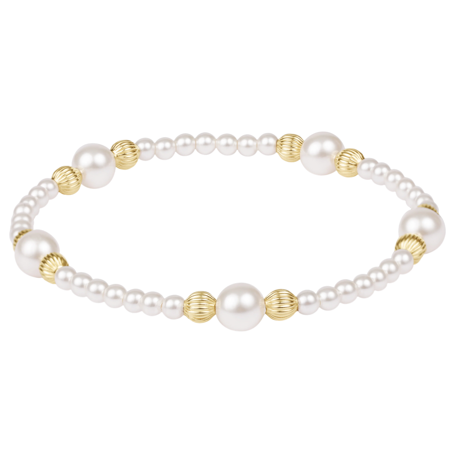 enewton purpose pearl 6mm pearl bracelet with dignity beads