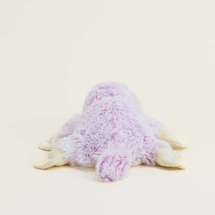 back view of platypus junior plush toy