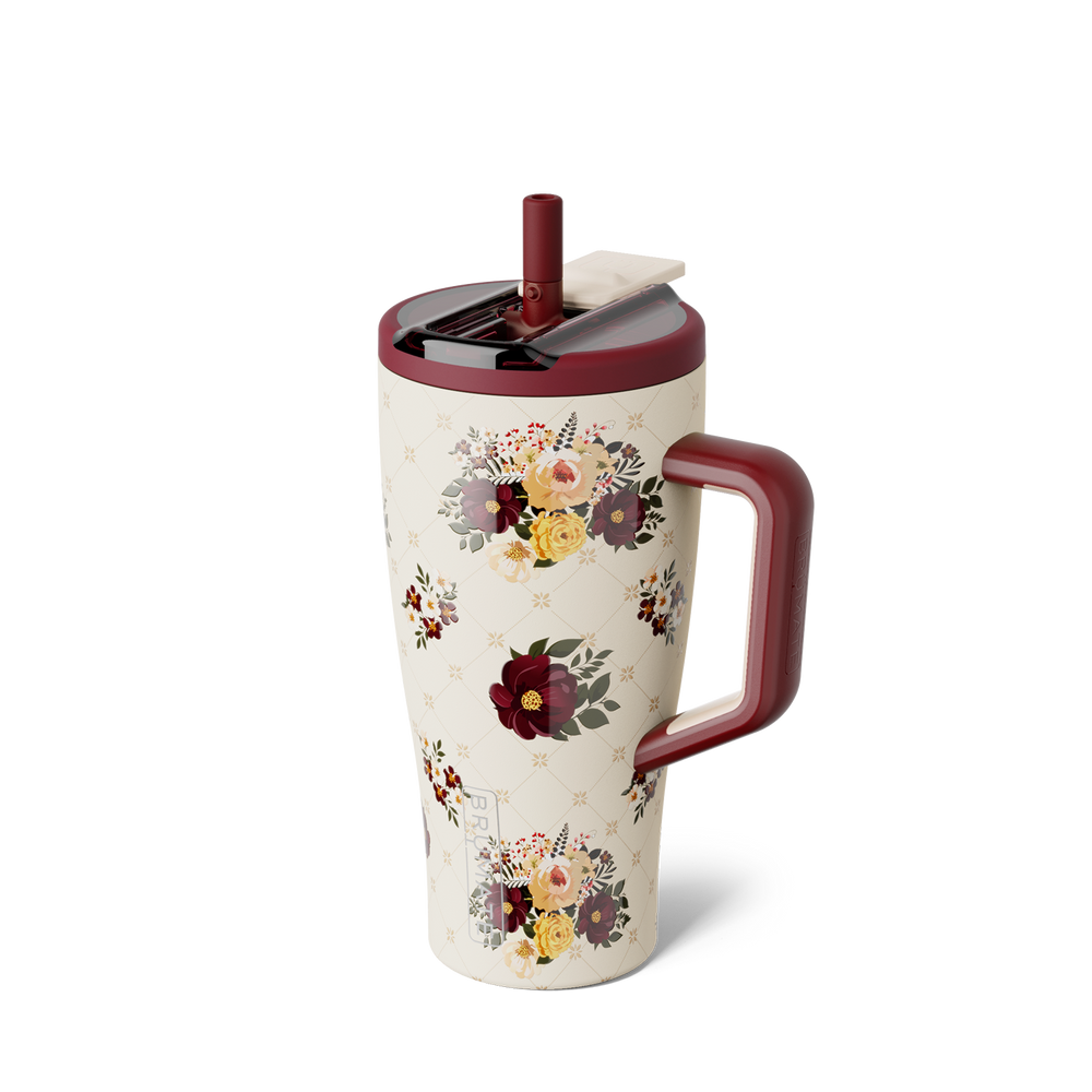 BrüMate Era Flip 30 Ounce in the pattern Quilted Florals