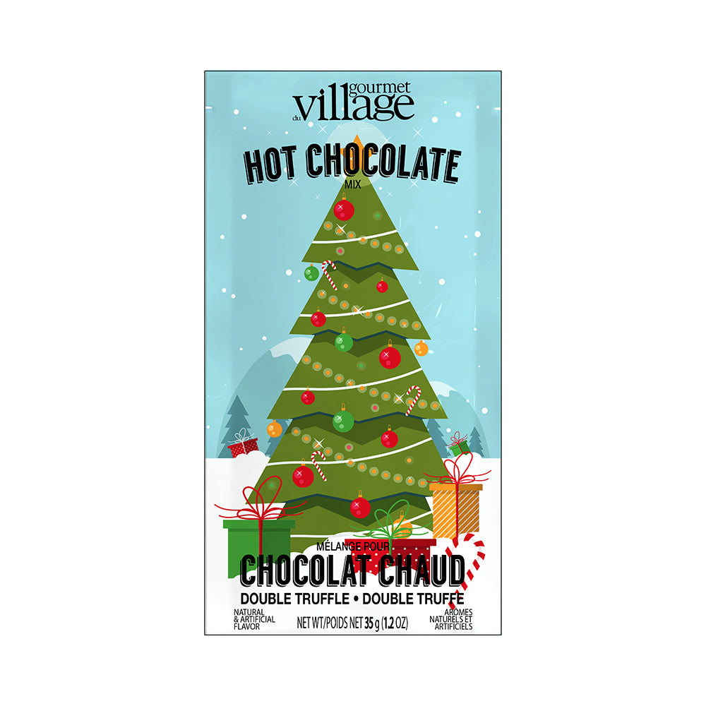 Gourmet du Village Christmas Tree Hot Chocolate Mix Kitchen Store
