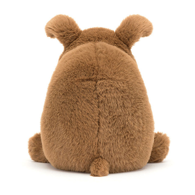 back view of Derreck Dog Plush Toy