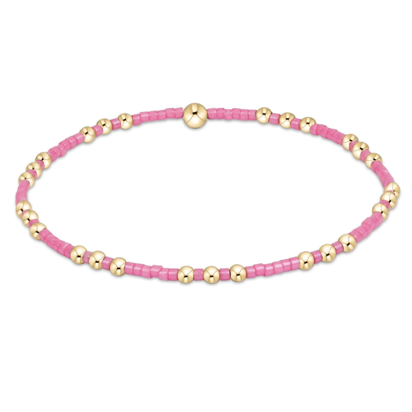 enewton hope joy bracelet - bubblegum against a white background