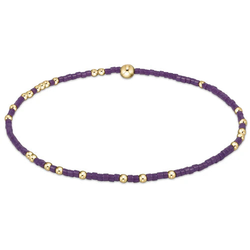 Gameday Hope Unwritten Bracelet in Purple