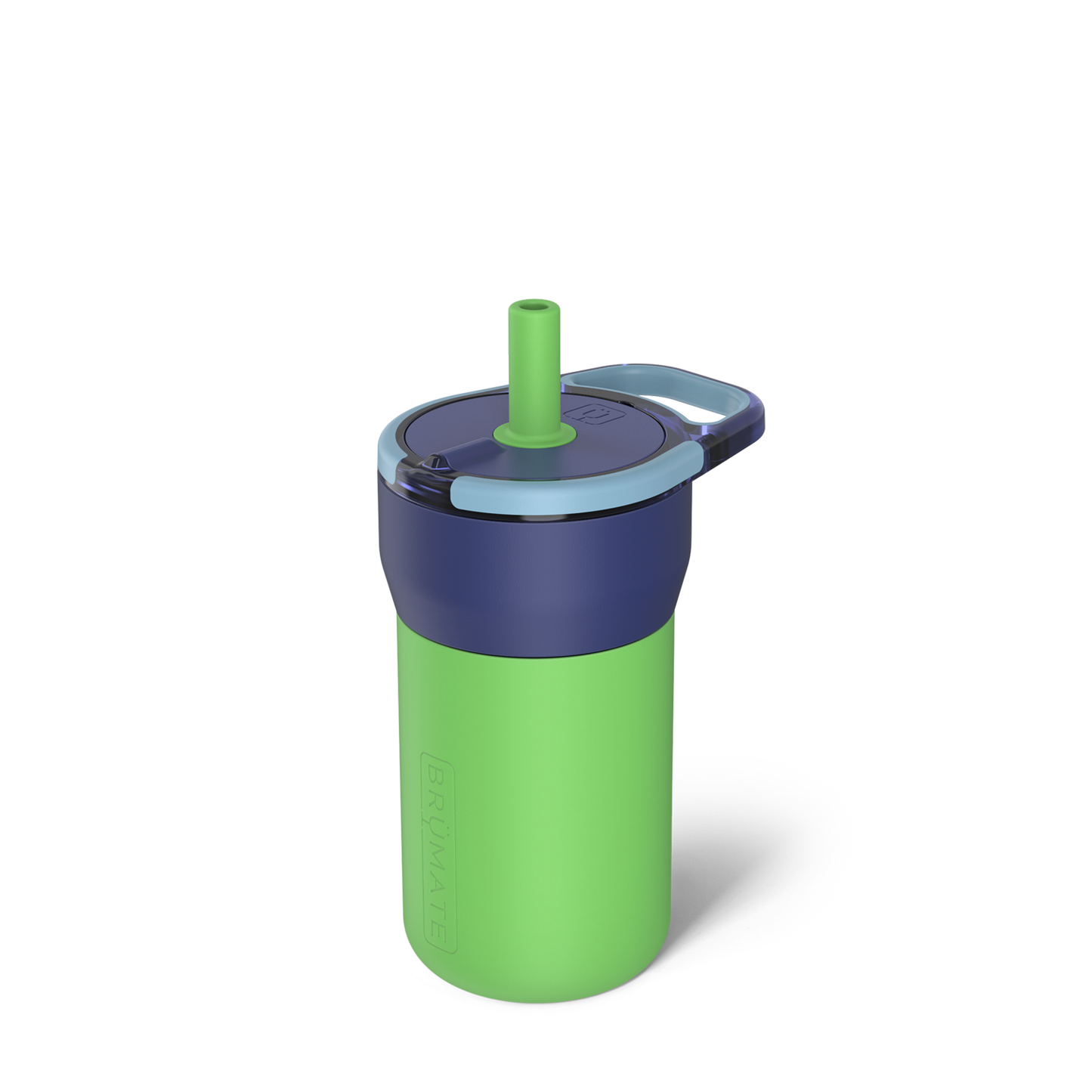 neutron blue and green Leap 12 Ounce water bottle