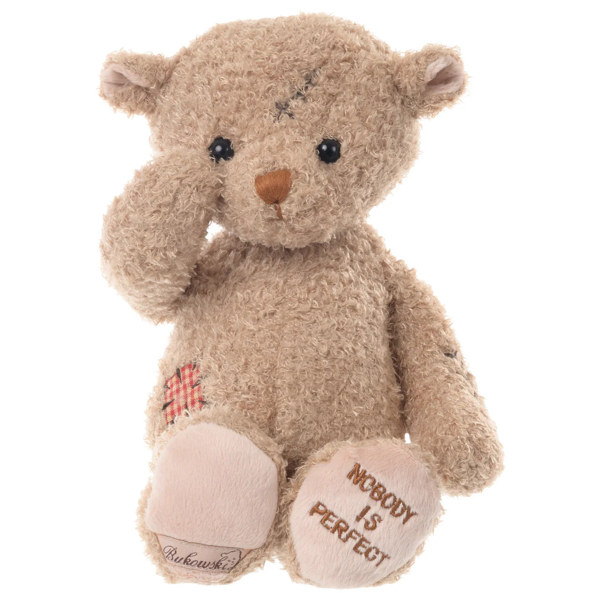 Bukowski - Nobody Is Perfect Bear Plush Toy – Kitchen Store & More