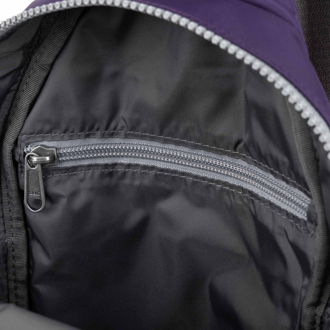 interior view of Majestic Purple Willesden B Sling Bag