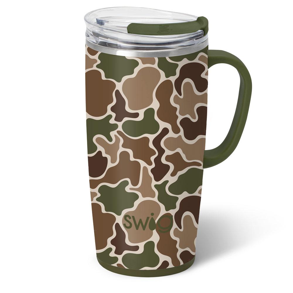 Hunting Camo 22 ounce Travel Mug