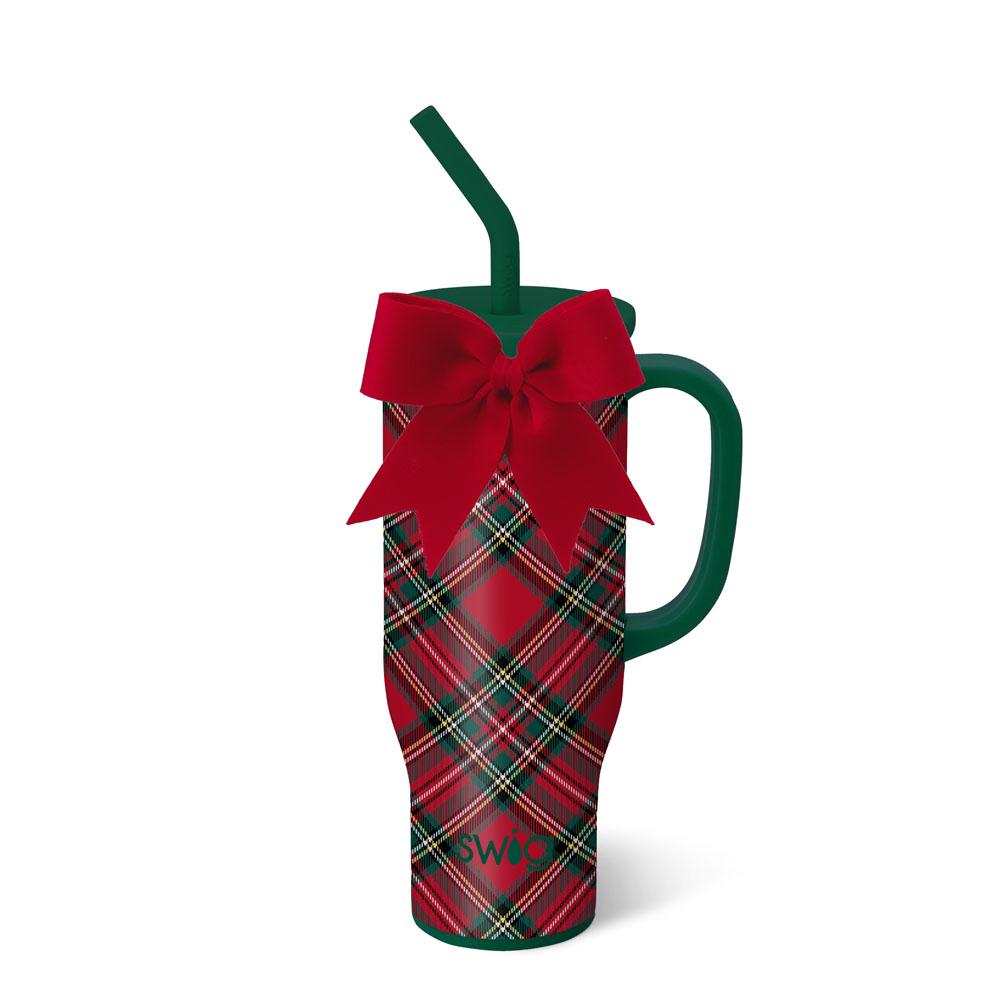 Christmas Plaid Mega Mug, 30 Ounce
