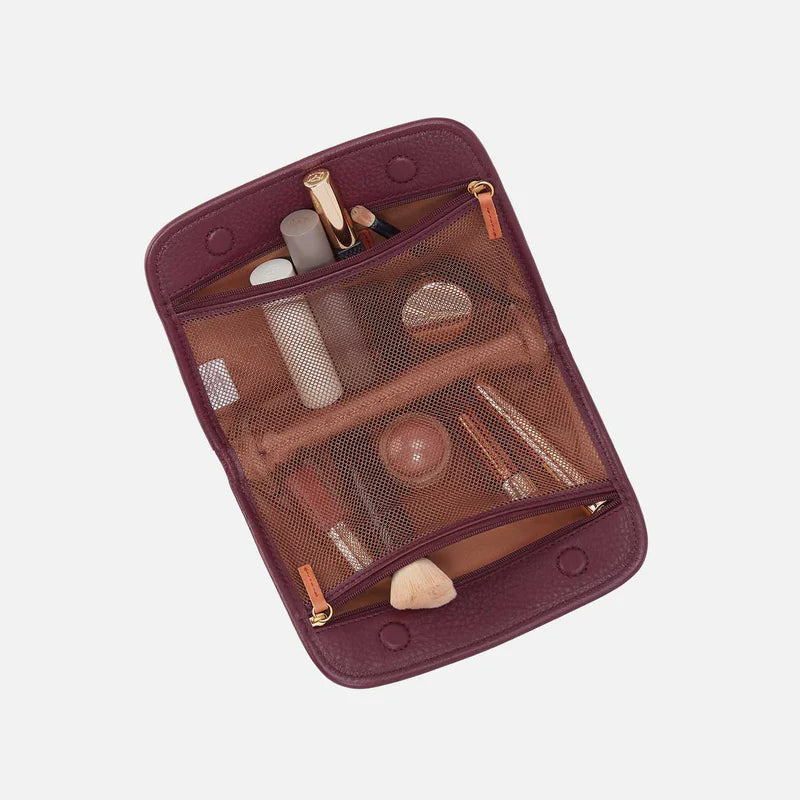 interior view of mulberry glaze Beauty Organizer