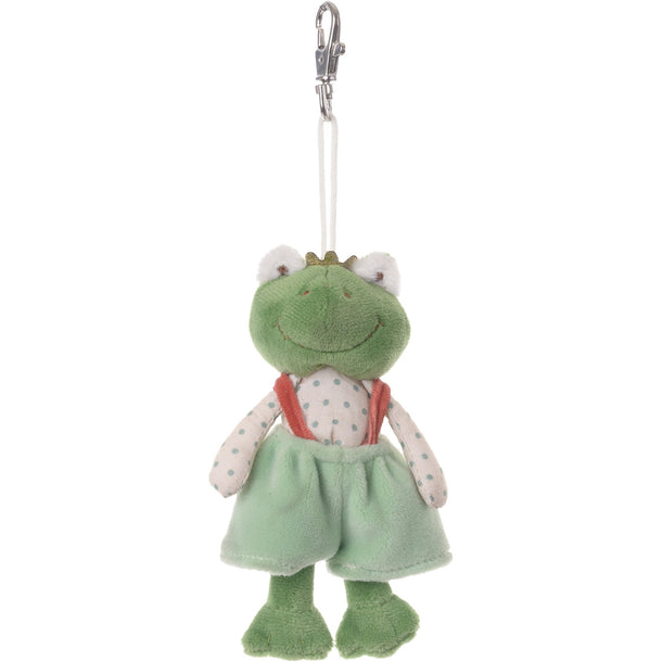 Green Frog Prince bag charm