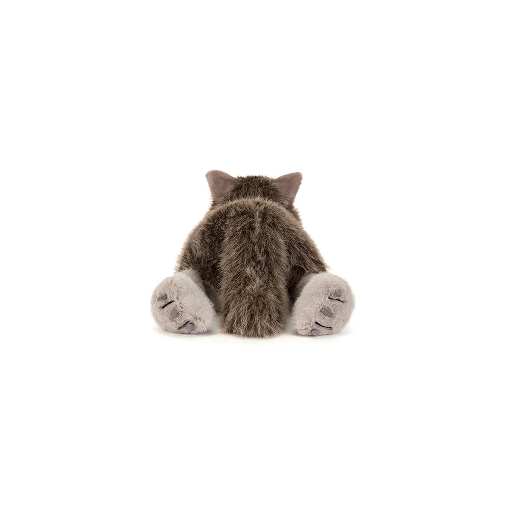 back view of Ulrich Wolf Plush Toy