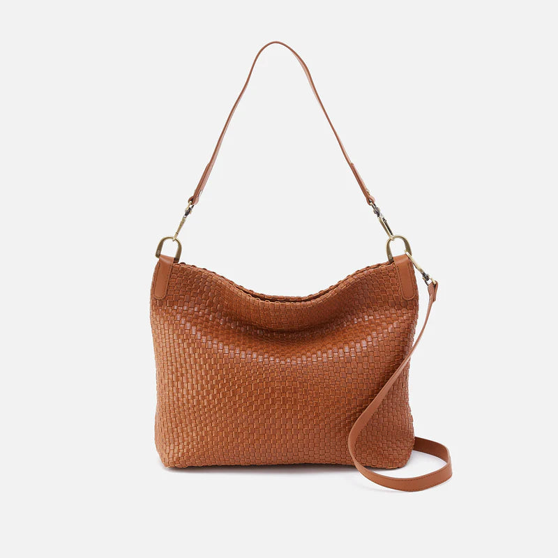 front view of wheat pier crossbody.