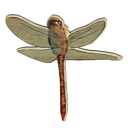 stylized image of a dragon fly
