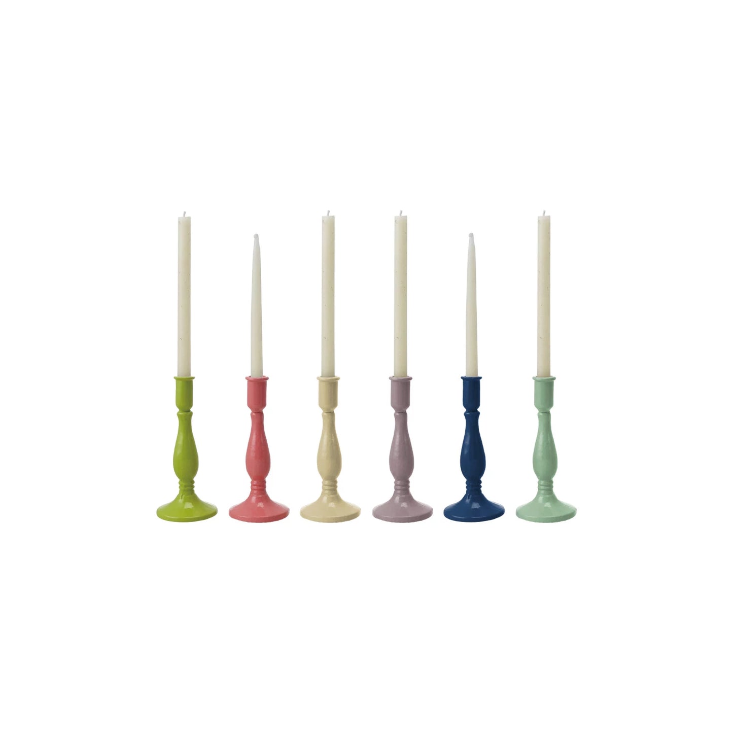 candlesticks holding candles