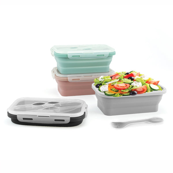 Collapsible Silicone Food Containers- Smart Kitchen Corner