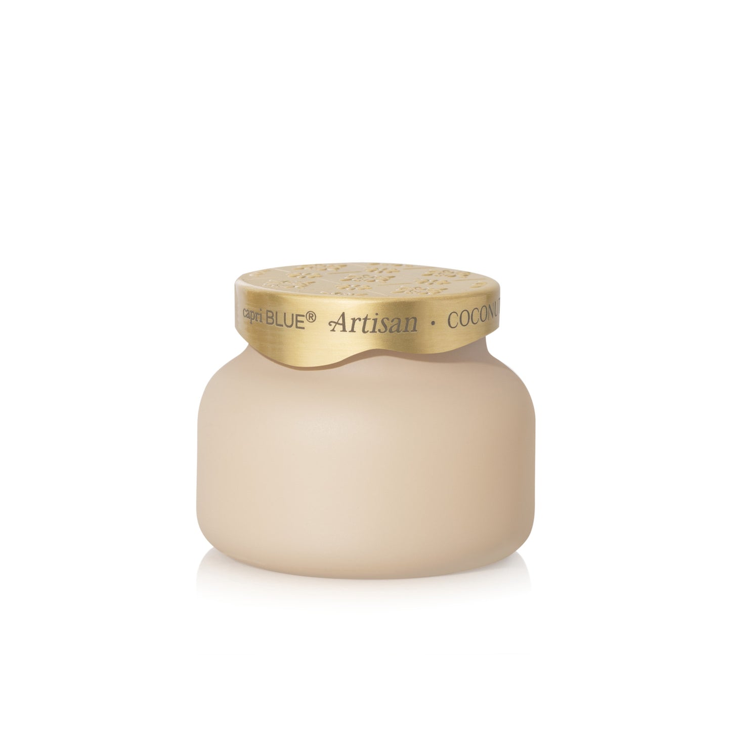 Coconut Santal Artisan Terrazza Velluto Petite Candle on a white background