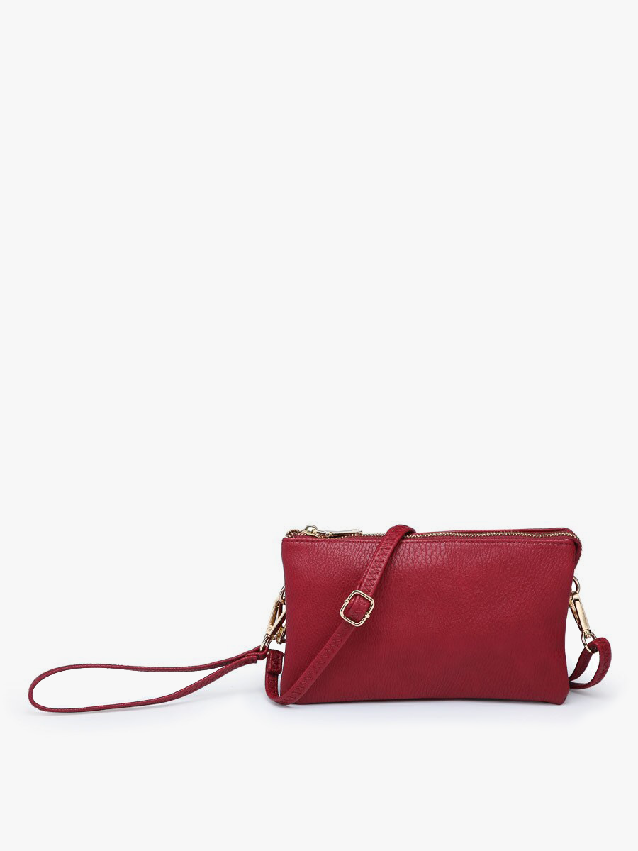 Jen & Co - Christine Wristlet/Crossbody, Wine