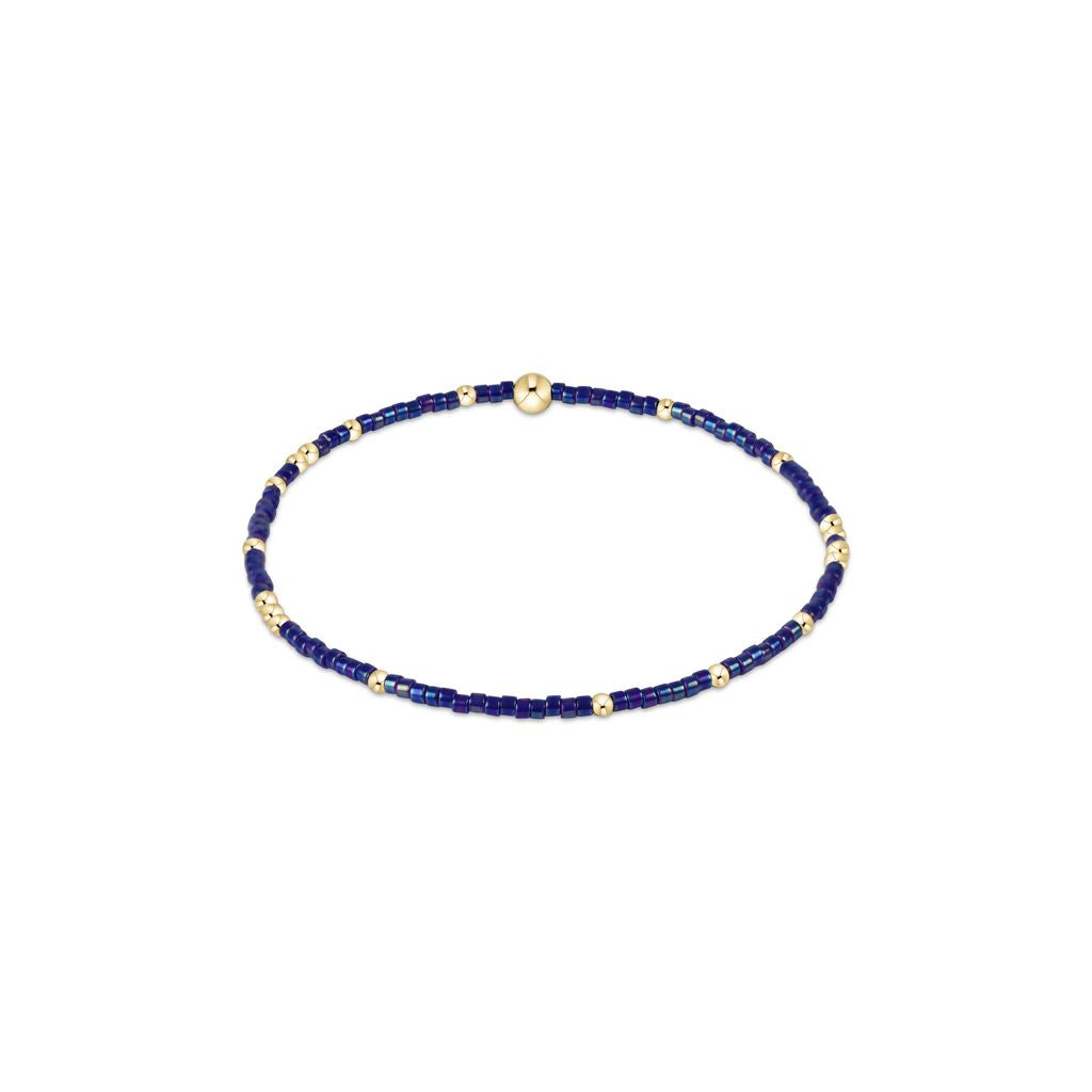 Hope Unwritten Bracelet, Blue Metallic