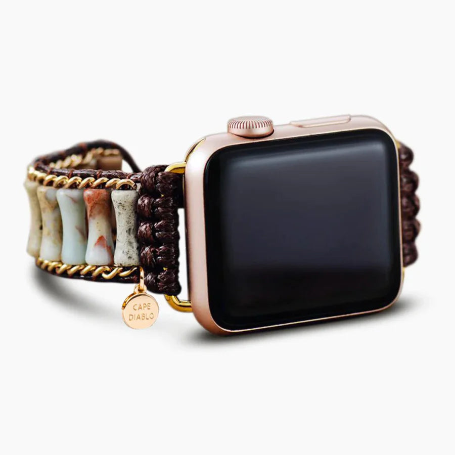 Cape Diablo - Apple Watch Strap, Imperial Jasper – Kitchen Cape Diablo - Apple Watch Strap, Imperial Jasper – Kitchen