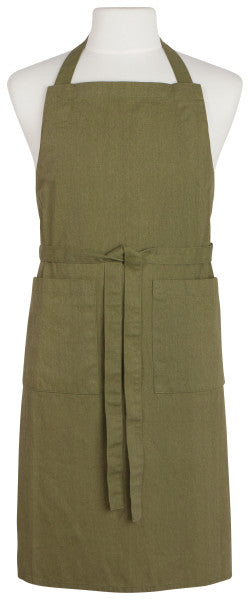Danica - Heirloom Chef Apron, Olive Branch