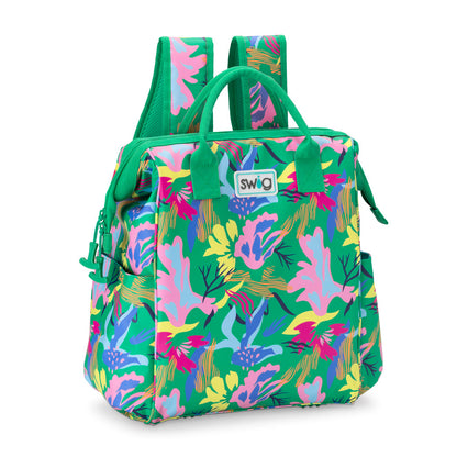 paradise Packi Backpack Cooler on a white background.paradise packi backpack cooler on a white background.