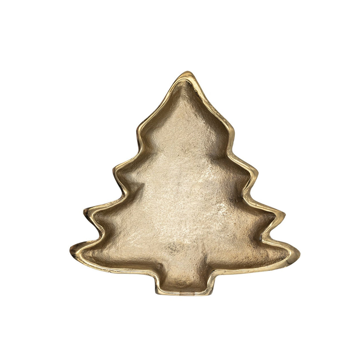 gold tree shaped tray