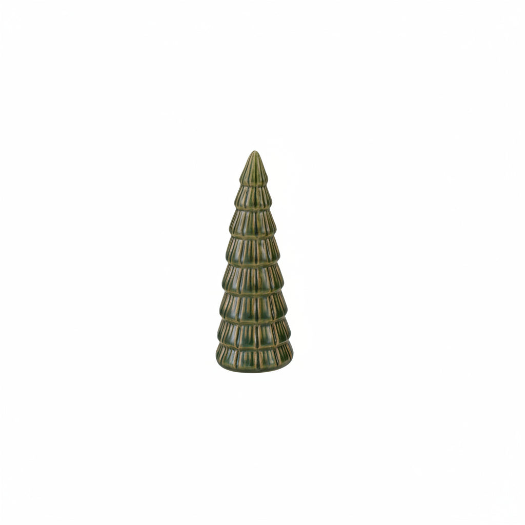 dark green ceramic tree
