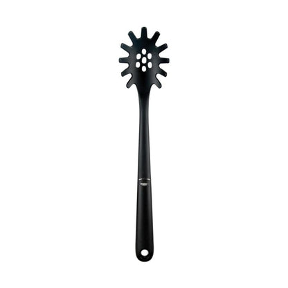 black nylon spaghetti spoon.