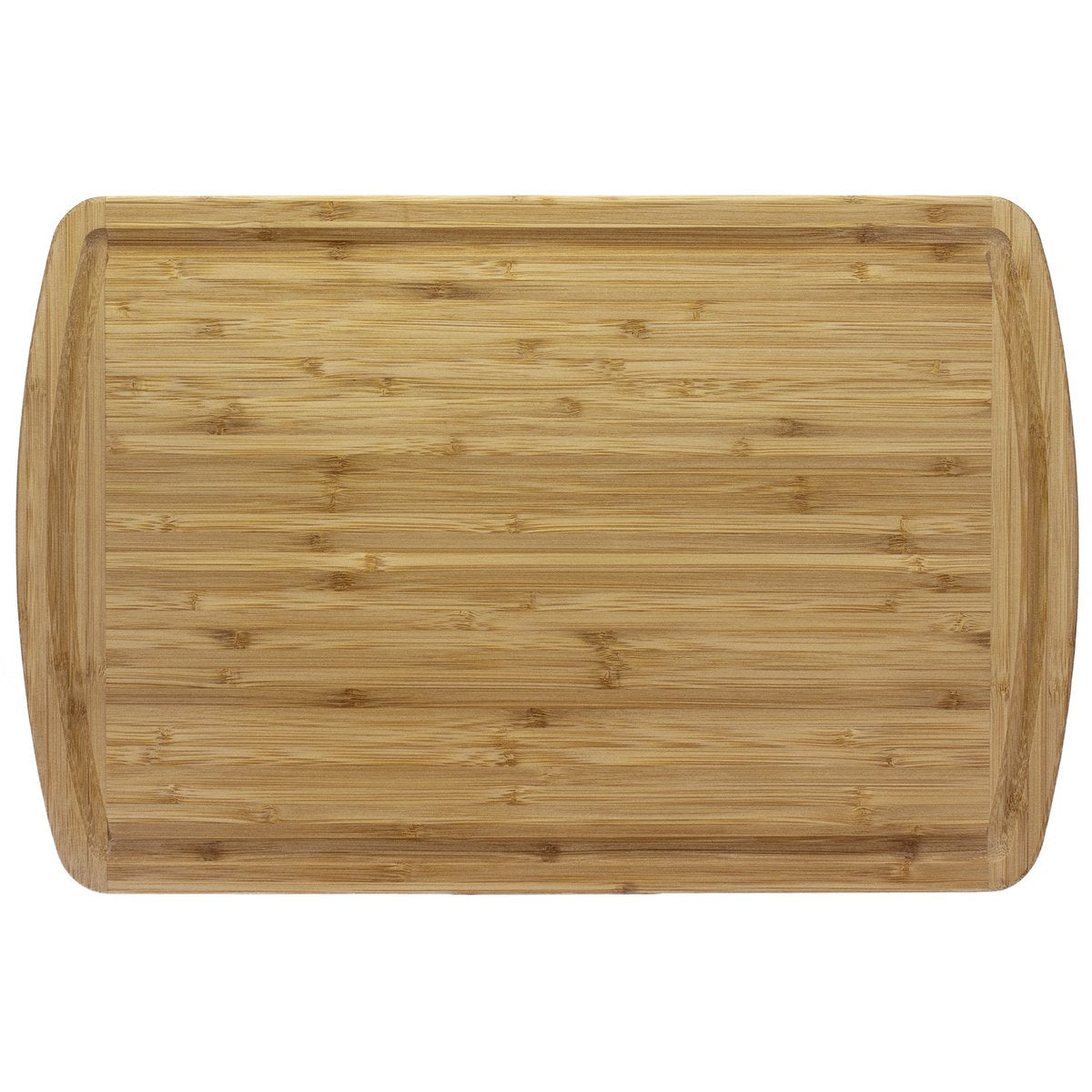 Totally Bamboo 3-Piece Bamboo Serving and Cutting Board Set, Brown