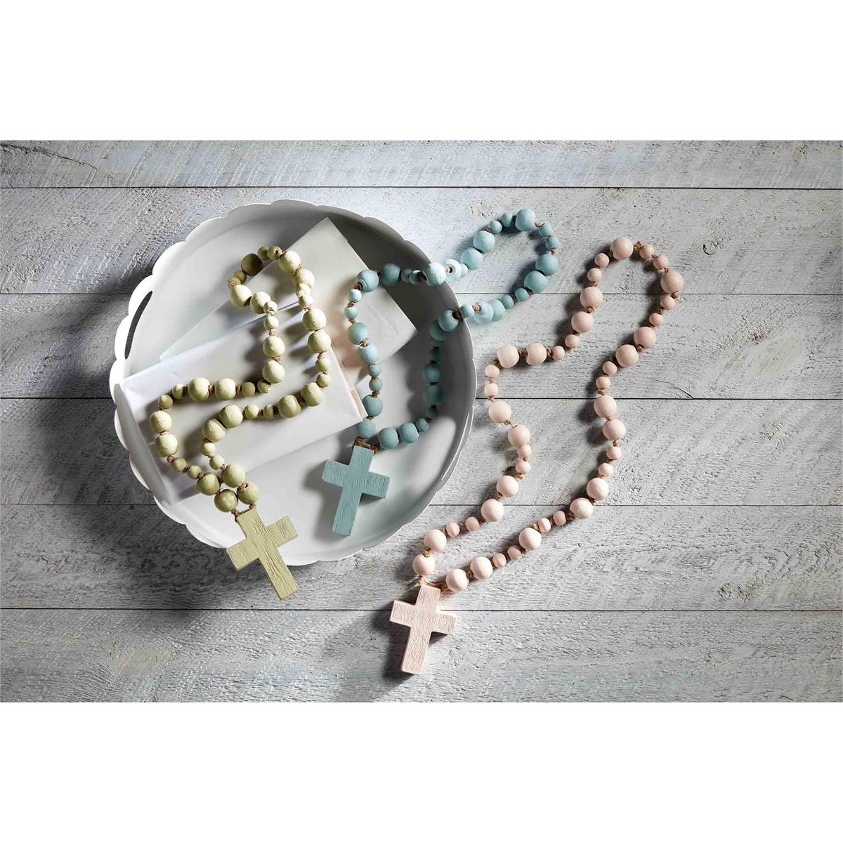 Mud Pie - Decorative Cross Beads