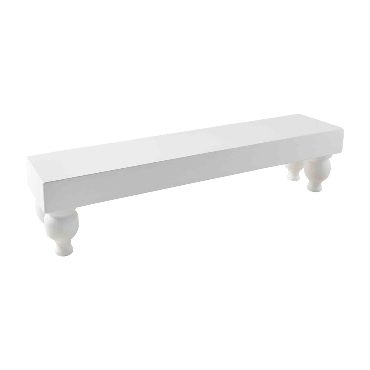 white footed narrow board on a white background