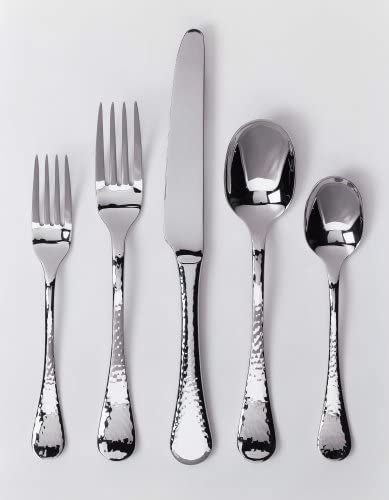 the lafayette five piece place setting on a white background