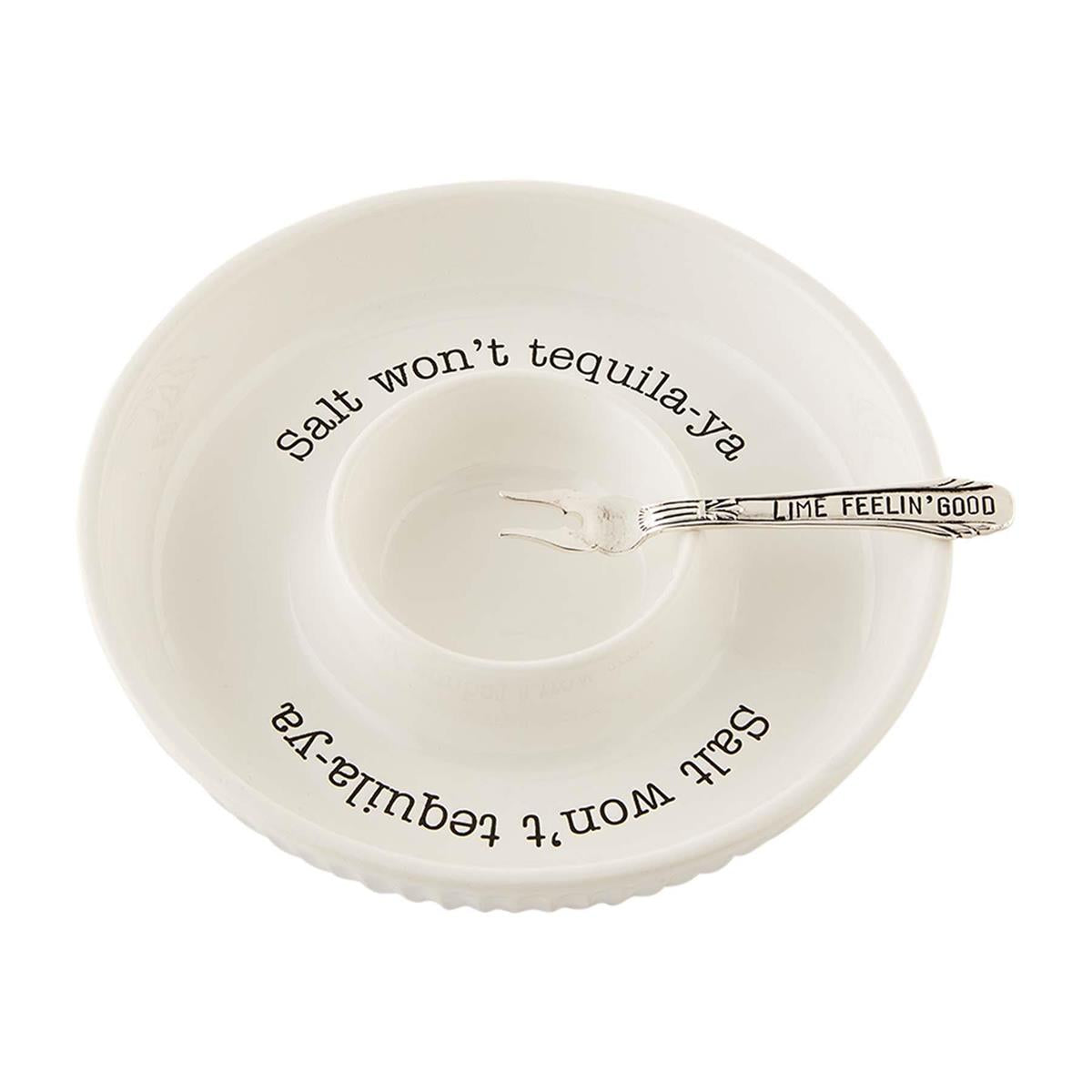 salt rimmer and lime set on a white background